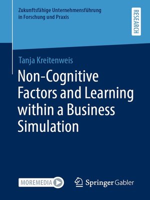 cover image of Non-Cognitive Factors and Learning within a Business Simulation